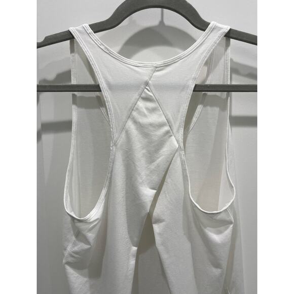 Lululemon Essential Tank Pleated in Jersey White Sz 6 / 8 - Picture 6 of 8